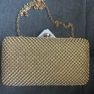 Gold Clutch bag